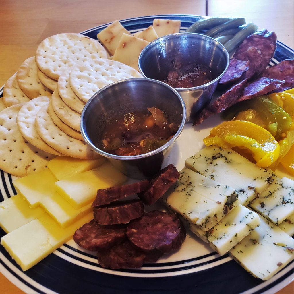 charcuterie plate from Majek