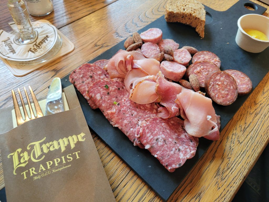 charcuterie from La Trappe